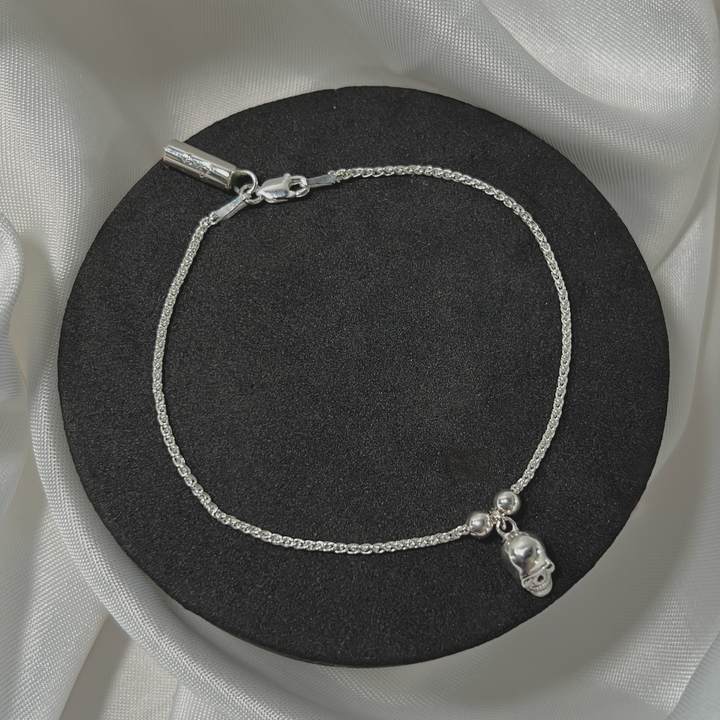 Etincelle Skull Anklet