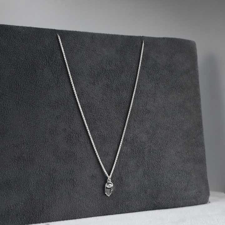 Diamond Hamsa Necklace