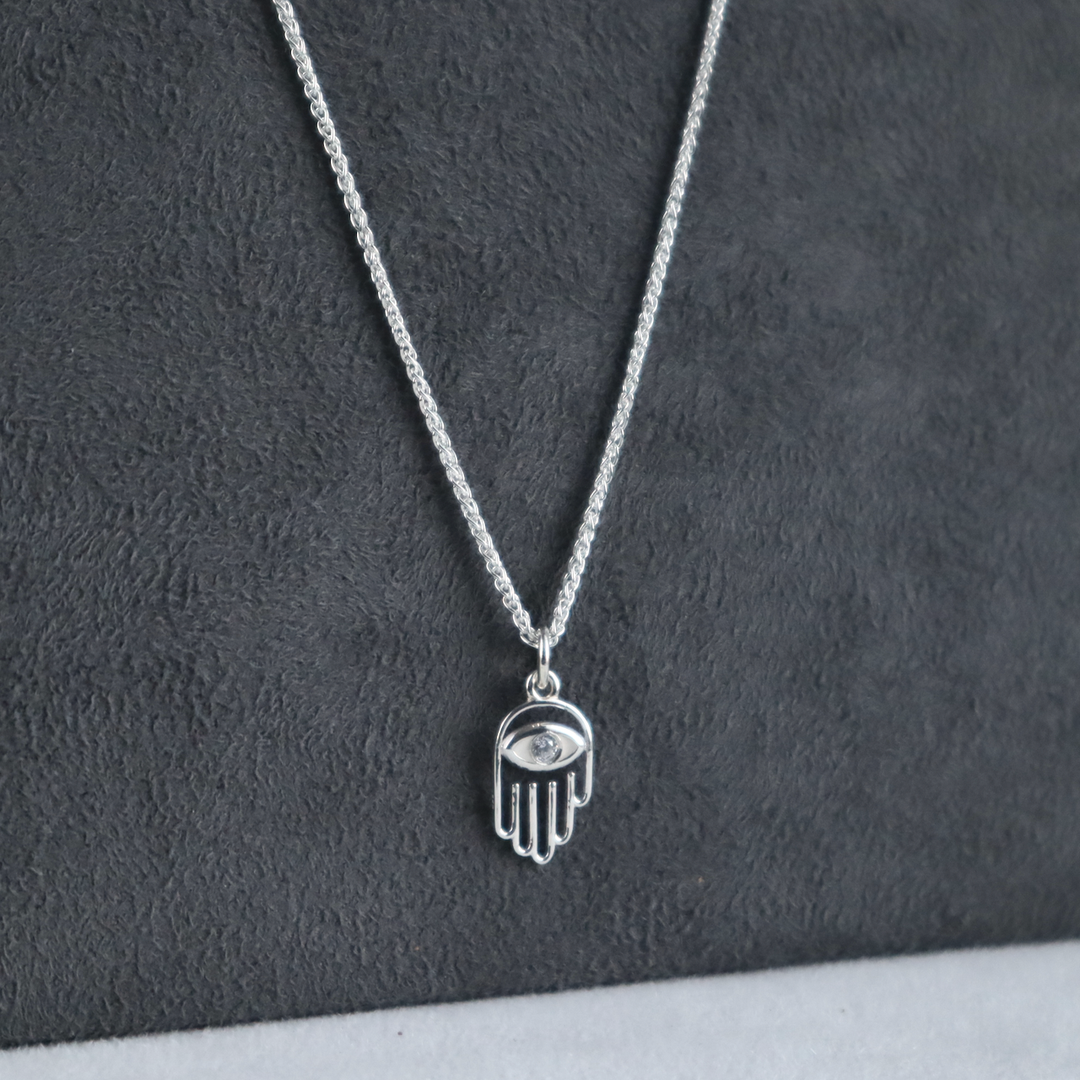 Diamond Hamsa Necklace