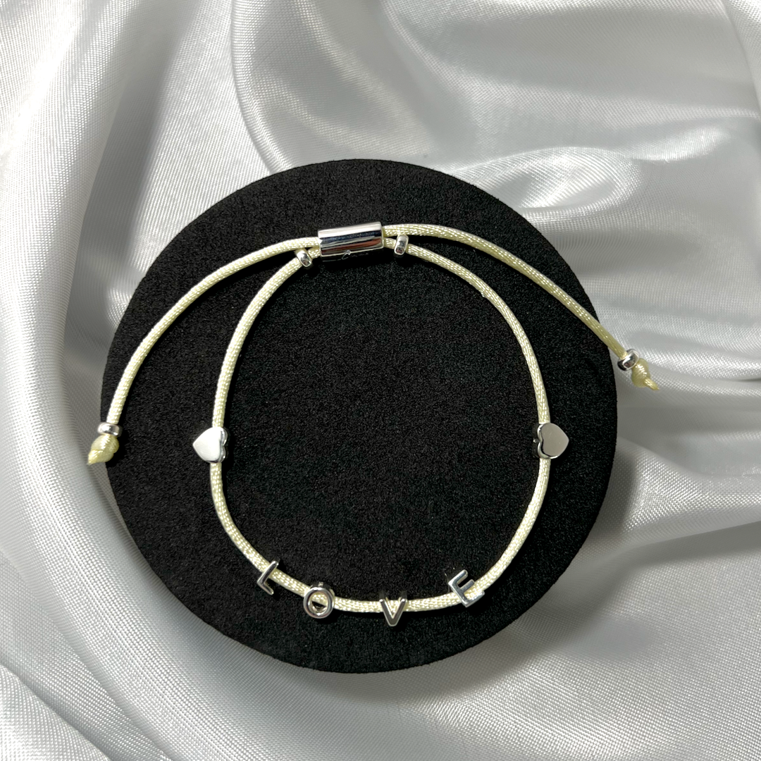 Cord Love Bracelet