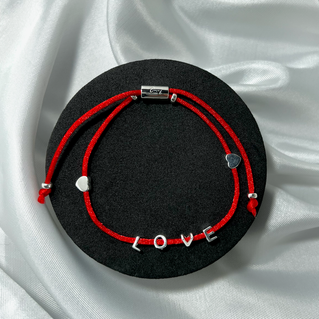 Cord Love Bracelet