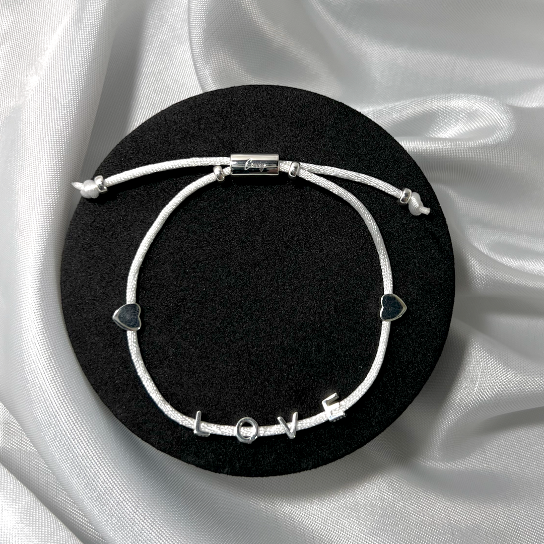 Cord Love Bracelet